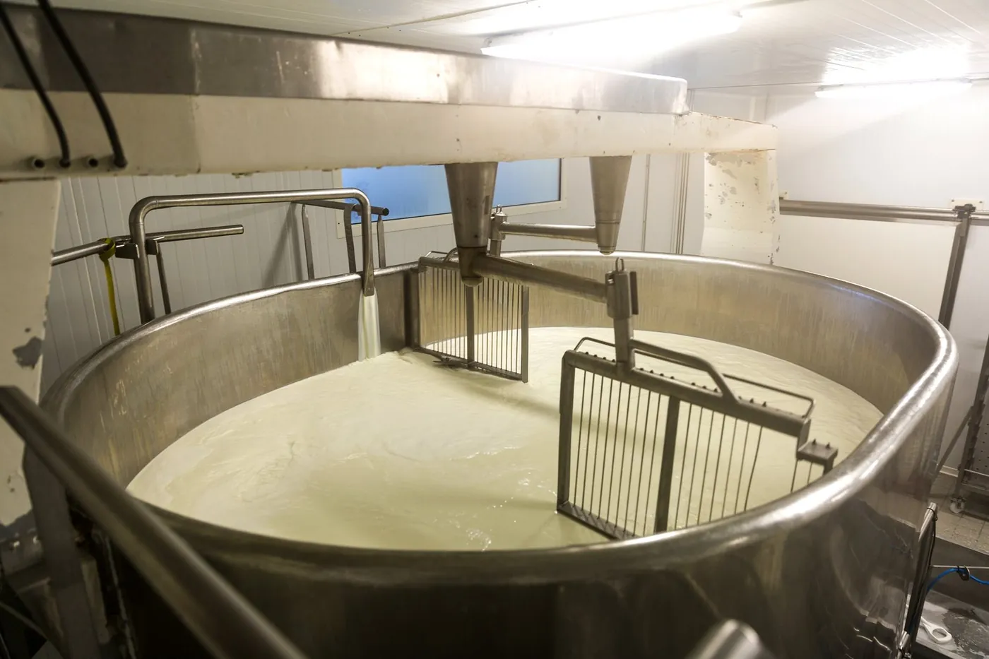 Brassage du lait